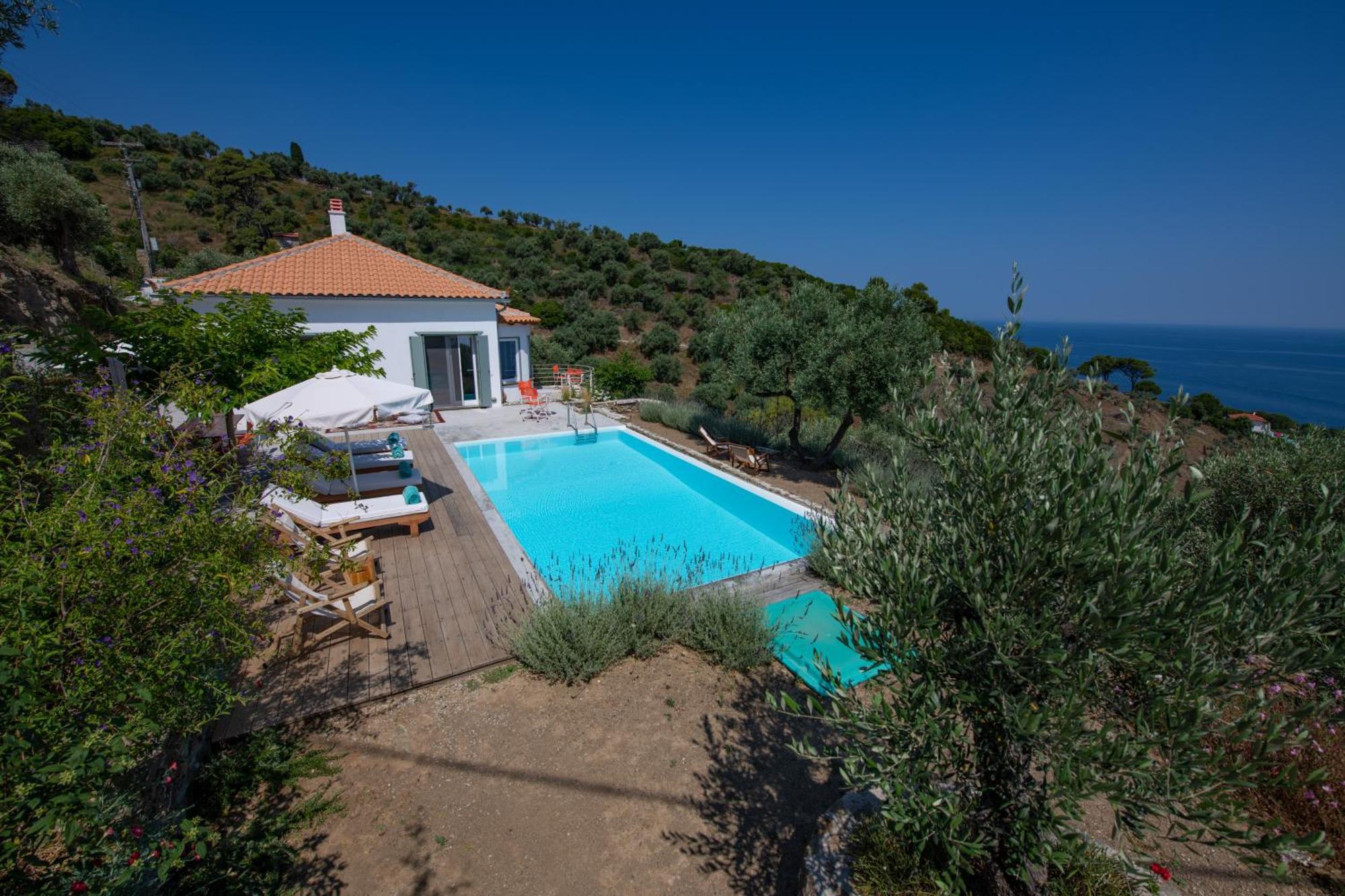Avgi Villa Glossa Exteriör bild