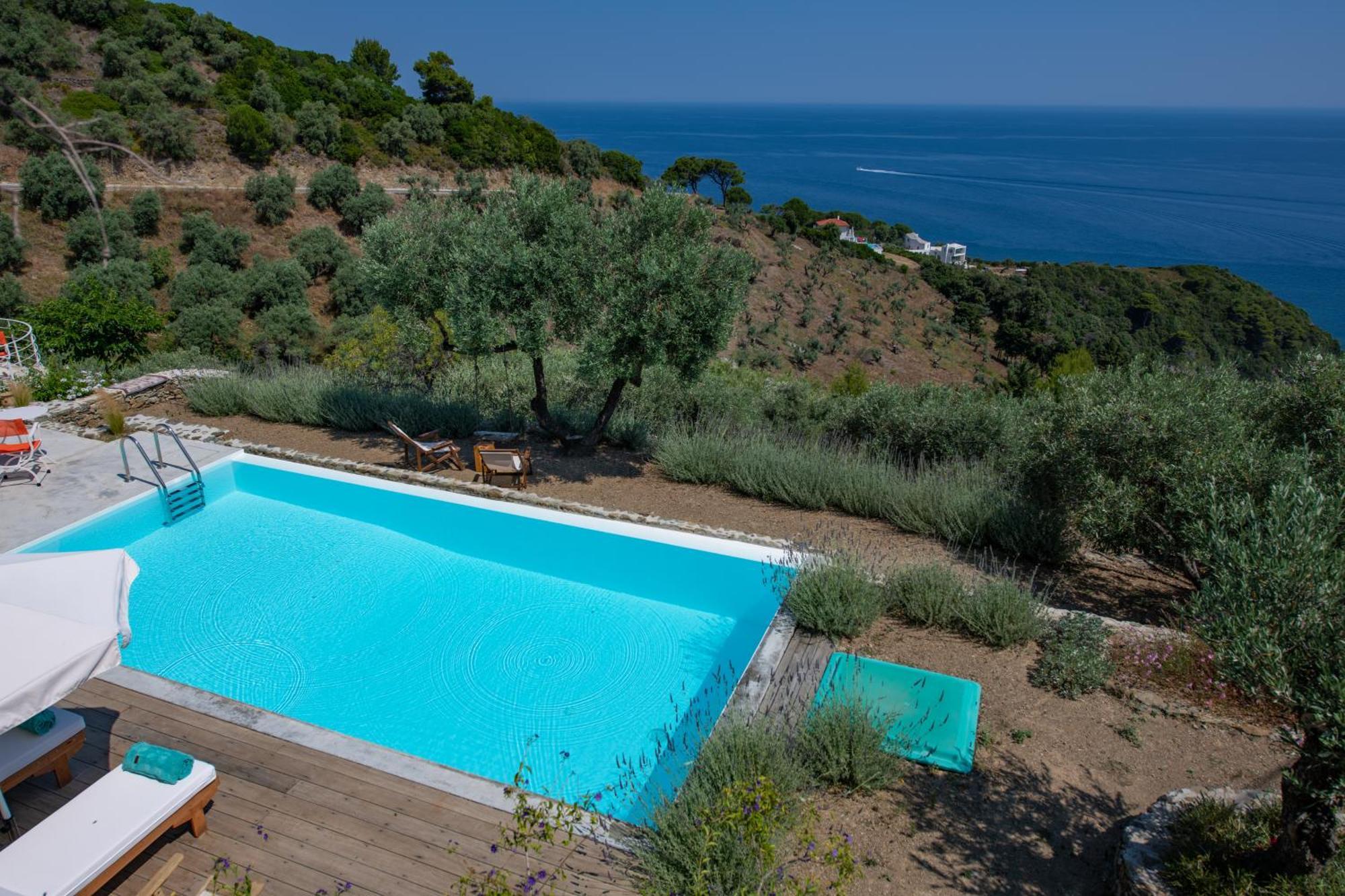 Avgi Villa Glossa Exteriör bild