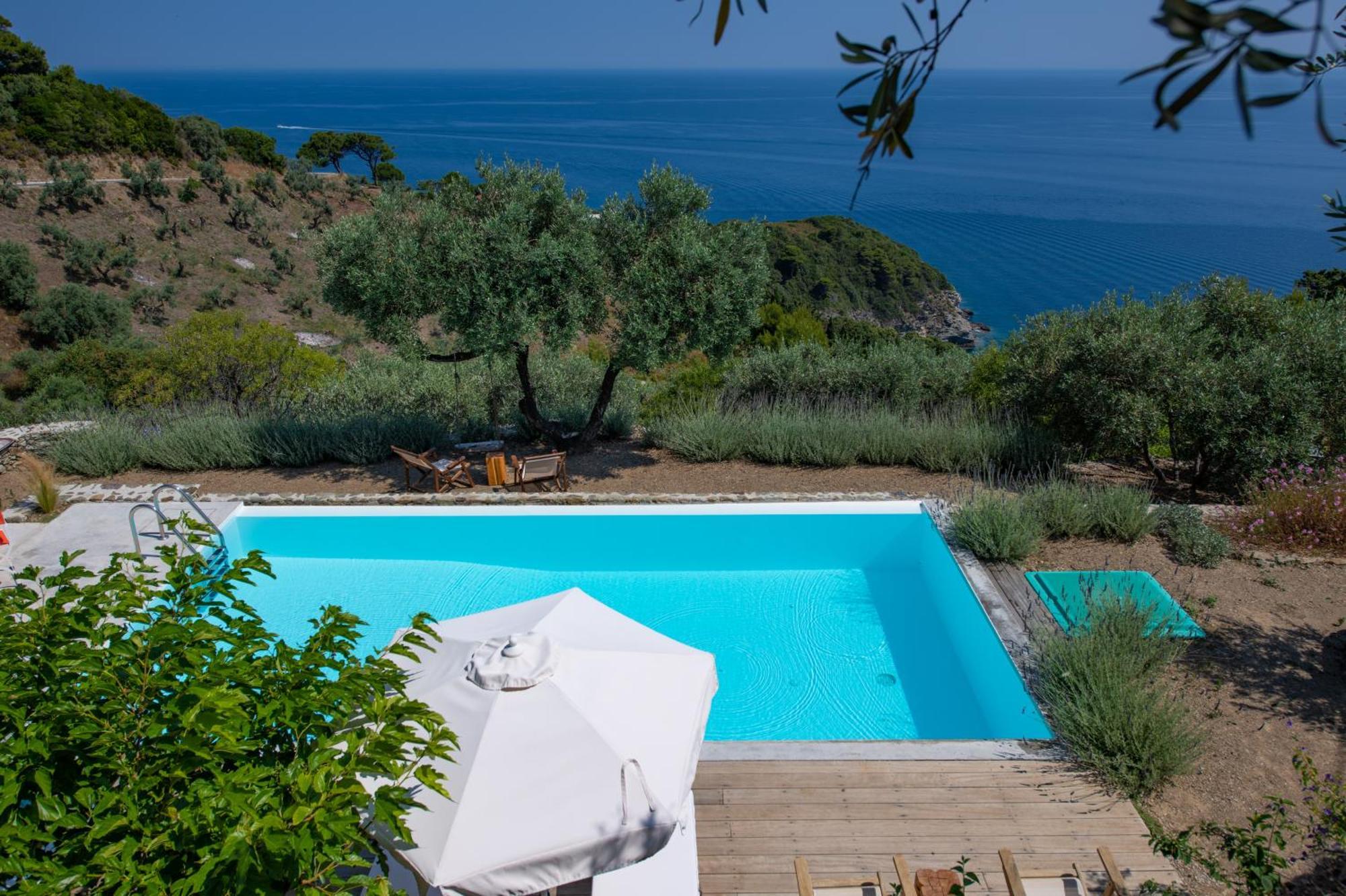 Avgi Villa Glossa Exteriör bild