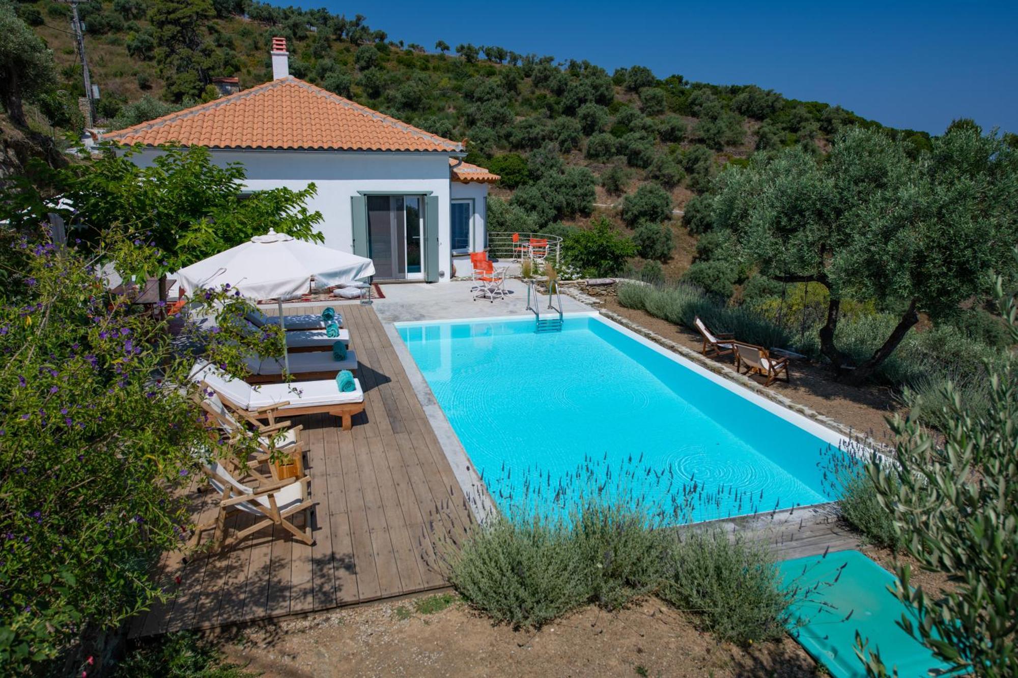 Avgi Villa Glossa Exteriör bild