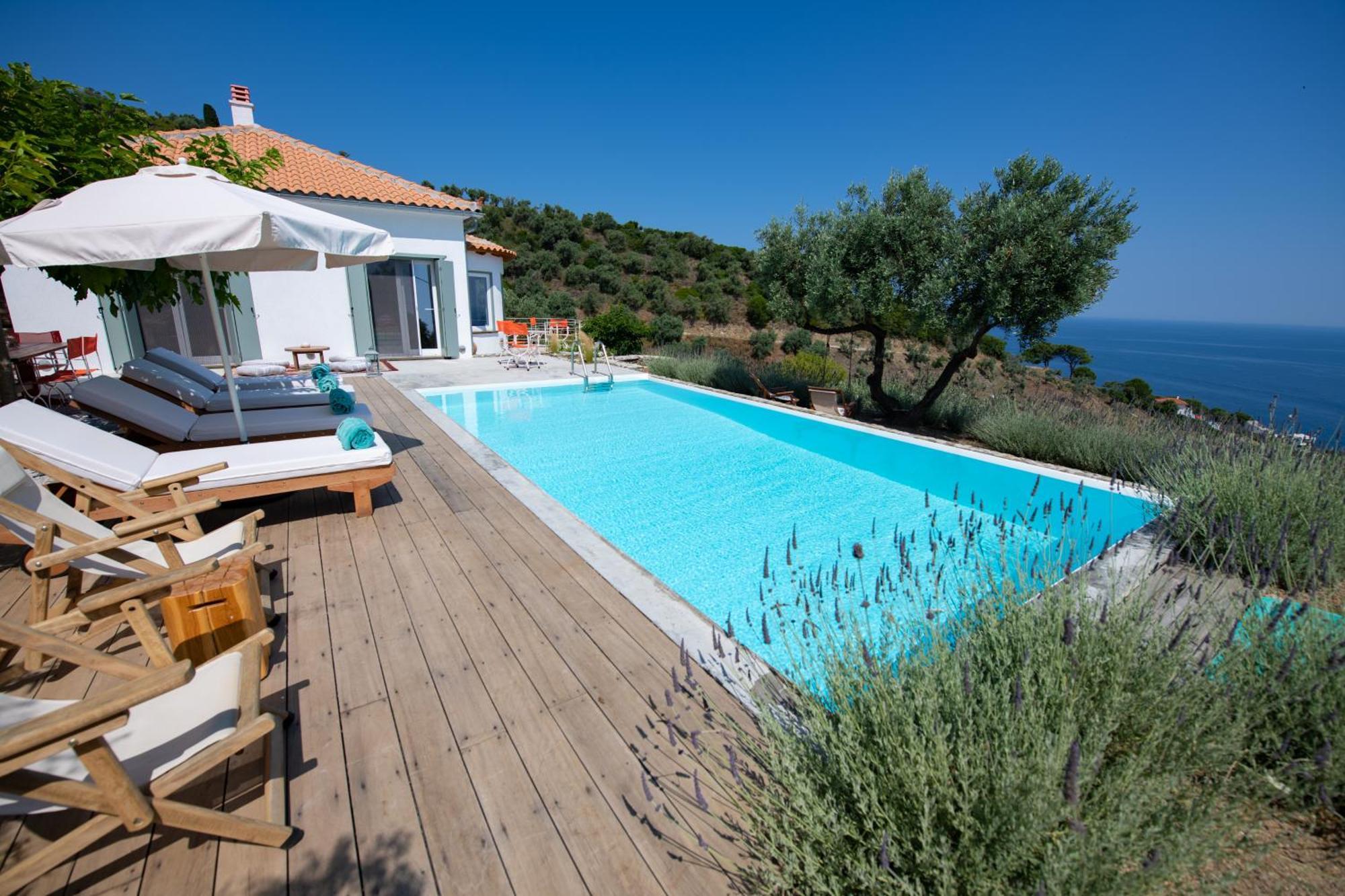 Avgi Villa Glossa Exteriör bild