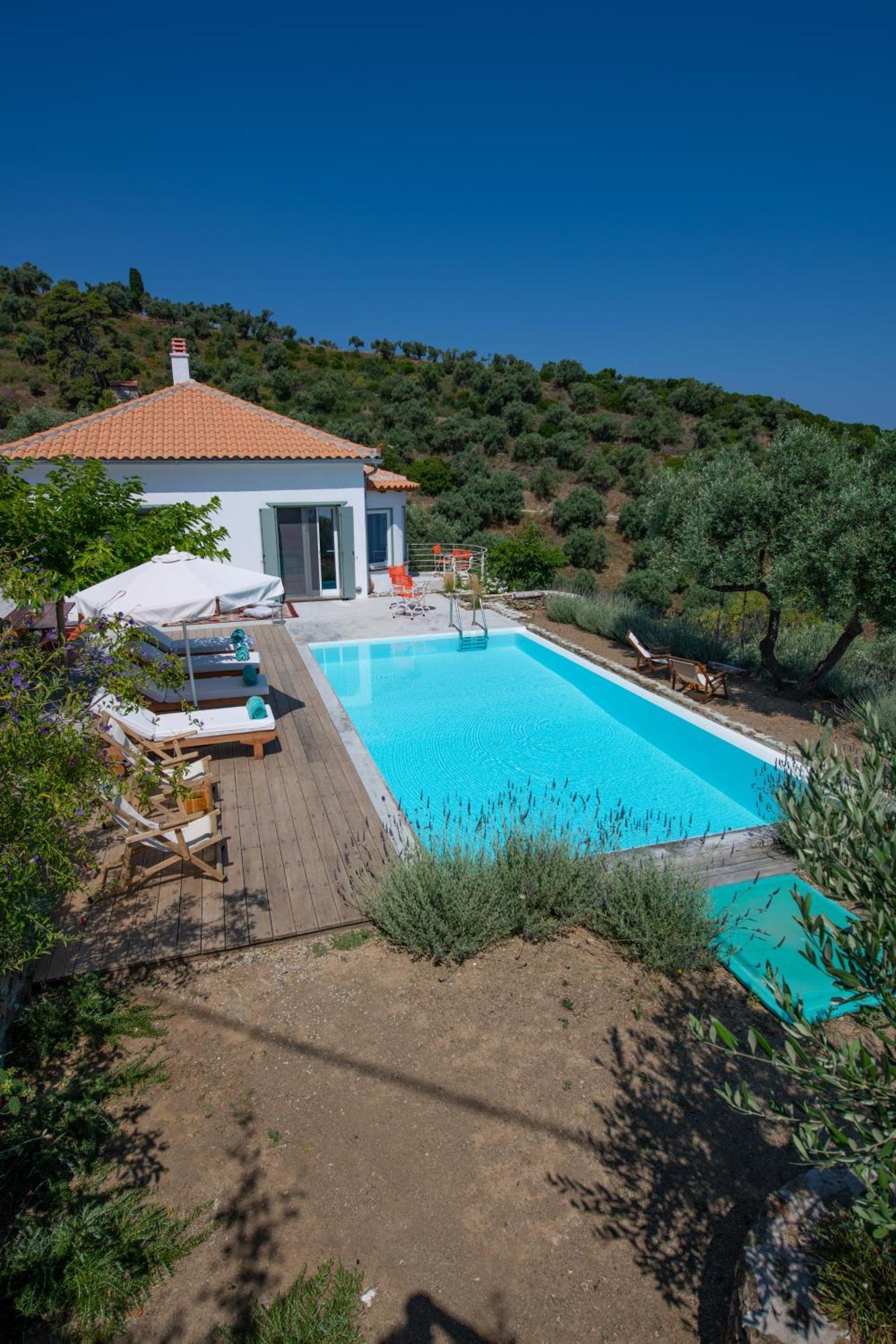 Avgi Villa Glossa Exteriör bild