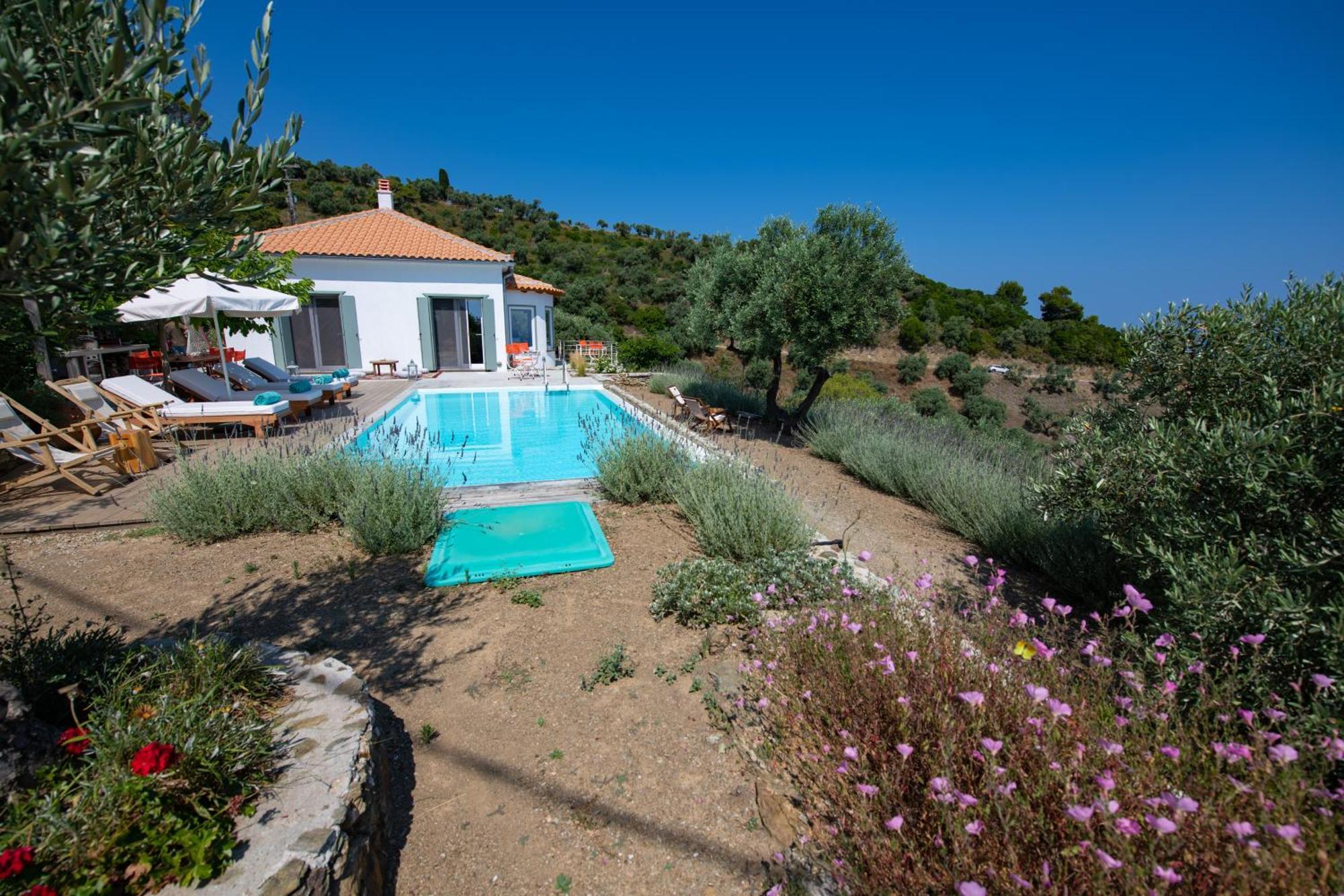 Avgi Villa Glossa Exteriör bild